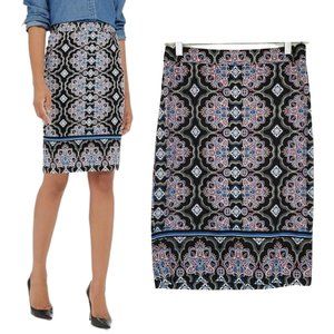 The Limited Print Pencil Skirt